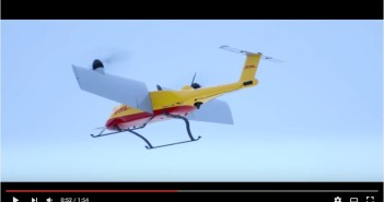 DHL Drón csomagküldés